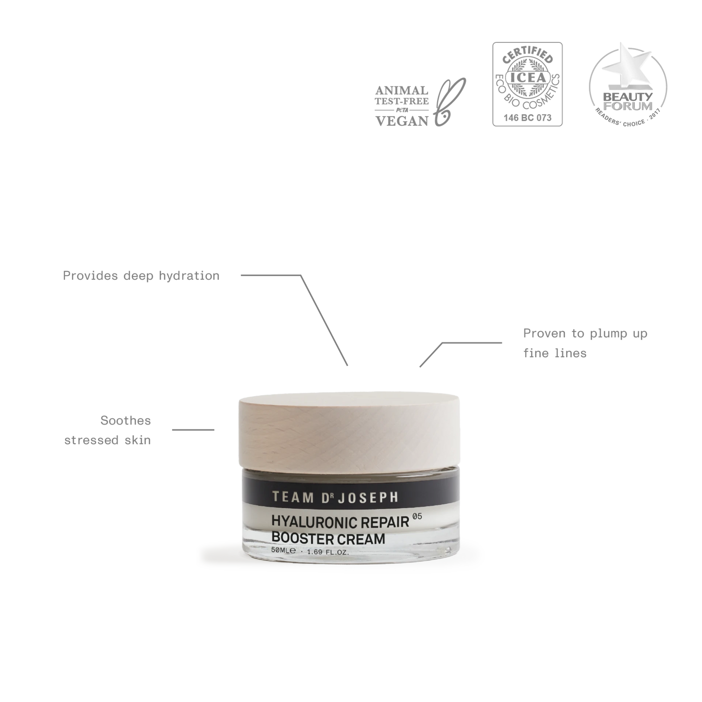 Team Dr. Joseph Hyaluronic Repair Booster Cream