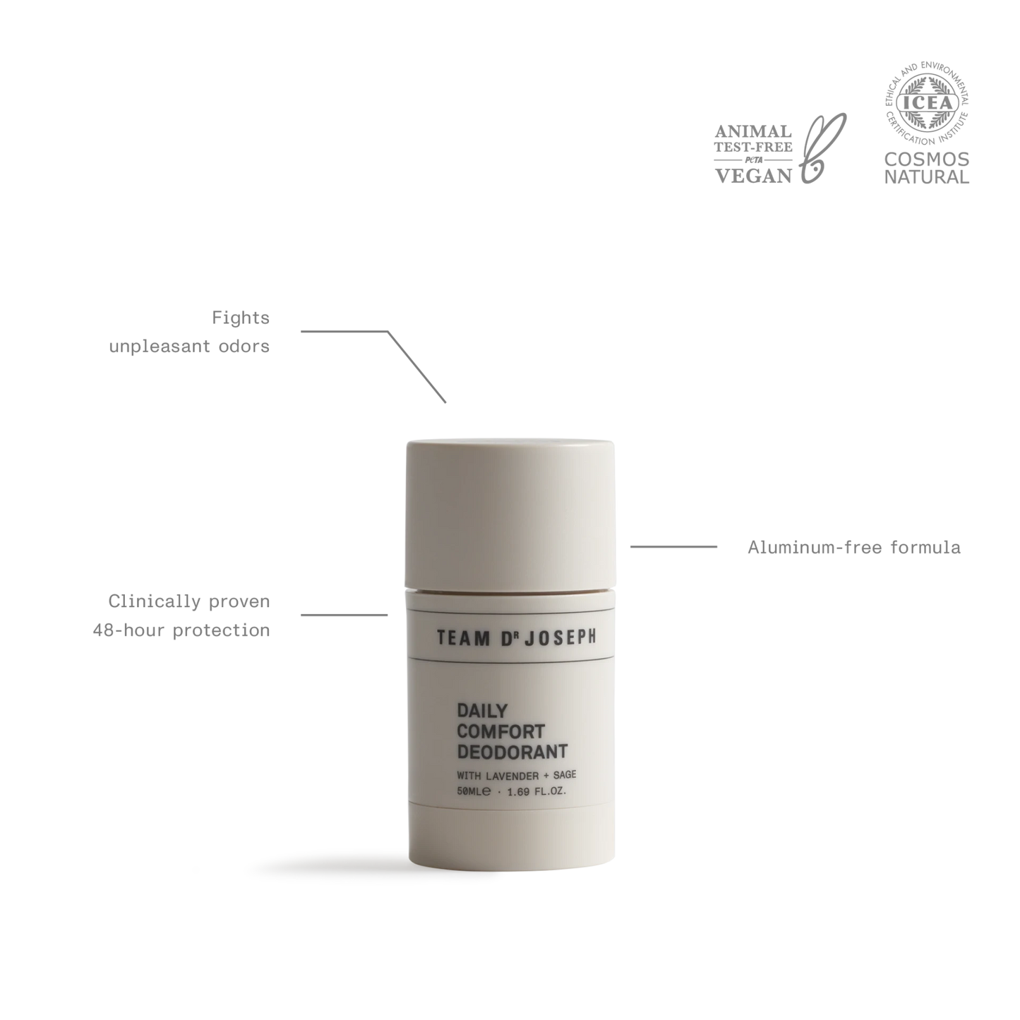 Team Dr. Joseph Daily Comfort Deodorant